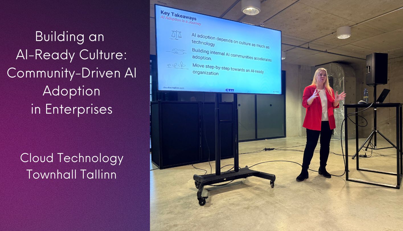 Cloud Technology Townhall Tallinn_Gerlyn Tiigemäe